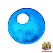 Арт. 02 бирюзовый - подвеска диам.4,5