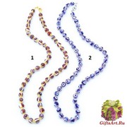 Mos100/8/60 Limited edition Колье мозаичное 60 см муранское стекло