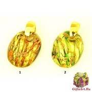 VC09 Подвеска Лидо размер 4х3 см муранское стекло