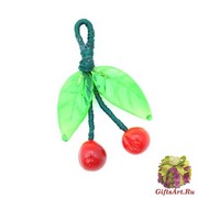 LV10 Подвеска Черри 5,5 см муранское стекло