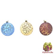 NV20 Подвеска диам.5см с эффектом растрескивания 3 цвета
