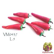 VM0437 Сладкий красный перчик муранское стекло