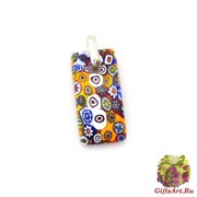 арт.119 Подвеска 2х4см из муранского стекла