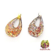 VC06 Подвеска Маленькая Венеция мультиколор муранское стекло