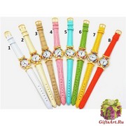 Часы с мурринами кварц. кожаный ремешок каталог 2018-2019гг (1) металл золотой