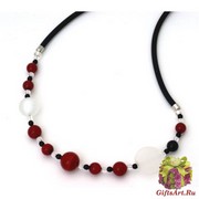 S819 Колье Spero 60 cm муранское стекло