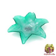 05946 Блюдо-звезда 18 см цвет зеленый