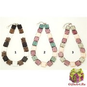 Vac/C8989 (2) Колье полное Base 50+5см муранское стекло