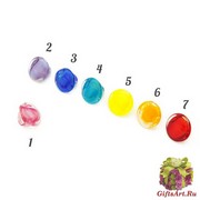 NV54 Кольцо Bright Венеция 7 цветов муранское стекло