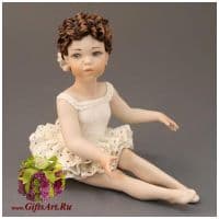 Статуэтка фарфоровая Балерина.CAROLYN 17 см. Sibania Италия