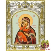 Икона освященная &quot;Владимирская икона Божией Матери&quot;, 14x18 см
