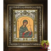 Икона освященная &quot;Татиана,Татьяна мученица&quot;, 14x18 см, в деревянном киоте 20x24 см, 20x24 см