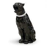 Скульптура Ahura &quot;Пантера со стразами&quot; Высота 77 см  Италия