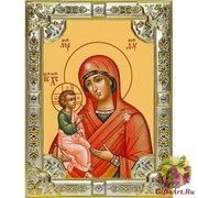 Икона освященная &quot;Гребневская икона Божией Матери&quot;, 18x24 см, со стразами