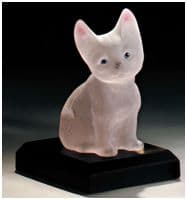 Котёнок сидит 12х9см Скульптура