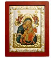 Икона Божией Матери "Сладкое лобзание" (Гликофилусса) Размер 16 х 13 см Икона Божией Матери "Сладкое лобзание" (Гликофилусса) Размер 16 х 13 см