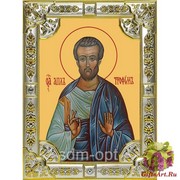 Икона освященная &quot;Трофим апостол от семидесяти&quot;, 18x24 см, со стразами