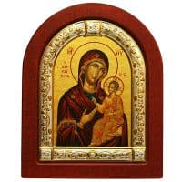 Иверская чудотворная икона Божией Матери Размер 25 X 20  см. Иверская чудотворная икона Божией Матери Размер 25 X 20  см.