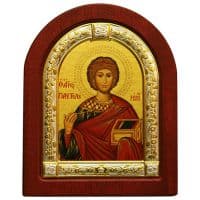 Икона Святой Великомученик и целитель Пантелеимон. Размер 32 X 24 см. Икона Святой Великомученик и целитель Пантелеимон. Размер 32 X 24 см.