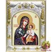 Икона освященная &quot;Божьей Матери Неувядаемый цвет&quot;, 14x18 см