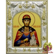 Икона освященная &quot;Димитрий Донской благоверный князь&quot;, 14x18 см