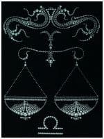 Картина со стразами Весы 30x40 см