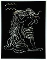 Картина со стразами Водолей 30x40 см