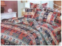 Комплект постельного белья КПБ 2-хспальный с 2 пододеяльниками из сатина.