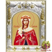 Икона освященная &quot;Варвара великомученица&quot;, 14x18 см
