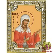 Икона освященная &quot;Лариса Готфская,мученица&quot;, 18x24 см, со стразами