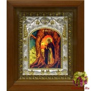 Икона освященная &quot;Тихон в дупле&quot;, в киоте 20x24 см, 20x24 см