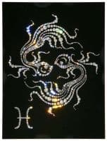 Хрустальная картина со стразами Рыбы 30x40 см