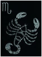 Хрустальная картина Скорпион