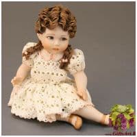Статуэтка фарфоровая Детство Anita Анита. Высота 14,5 см. Sibania Италия