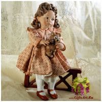 Статуэтка фарфоровая Мой любимый мишка. Высота 23,5 см Sibania Италия