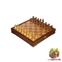 Шахматы классические средние деревянные утяжеленные (высота короля 3,25&quot;)