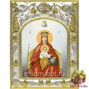 Икона освященная &quot;Державная икона Божией Матери&quot;, 14x18 см
