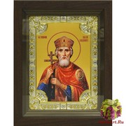 Икона освященная &quot;Владимир Великий&quot;, в киоте 24x30 см, 24x30 см