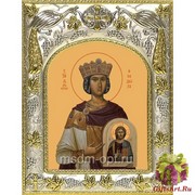 Икона освященная &quot;Феодора Цареградская преподобная&quot;, 14x18 см