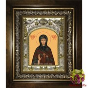Икона освященная &quot;Елизавета,Елисавета чудотворица ,игумения Константинопольская преподобная&quot;, 14x18 см, в деревянном киоте 20x24 см, 20x24 см