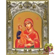 Икона освященная &quot;Божией Матери Троеручица&quot;, 14x18 см