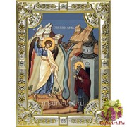 Икона освященная &quot;Архип Херотопский преподобный&quot;, 18x24 см со стразами, 18x24 см