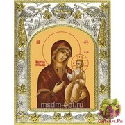 Икона освященная &quot;Иверская икона Божией Матери&quot;, 14x18 см