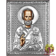 Икона освященная &quot;Николай Чудотворец архиепископ Мир Ликийских&quot;, 14x18 см