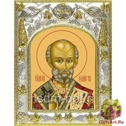 Икона освященная &quot;Николай чудотворец, архиепископ Мир Ликийских,святитель&quot;, 14x18 см