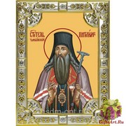 Икона освященная &quot;Патирим Тамбовский,чудотворец&quot; ,18х24см со стразами, 18x24 см