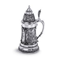 Кружка пивная оловянная Spitzweg 0,6 литра, оловянная посуда Artina Кружка пивная оловянная Spitzweg 0,6 литра, оловянная посуда Artina