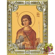 Икона освященная &quot;Фанурий Родосский великомученик&quot;, 18x24 см, со стразами