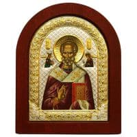 Икона Святой Николай Чудотворец Размер 16 х 13 см Икона Святой Николай Чудотворец Размер 16 х 13 см