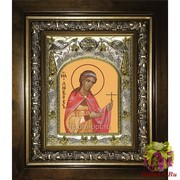 Икона освященная &quot;Любовь мученица&quot;, 14x18 см, в деревянном киоте 20x24 см, 20x24 см